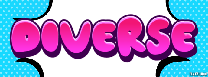 Diverse Text Effect