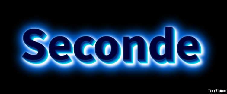 Seconde Effet de Texte
