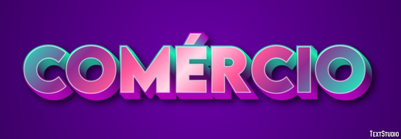 Comércio Efekt tekstowy