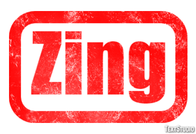 Zing Tekst Effect