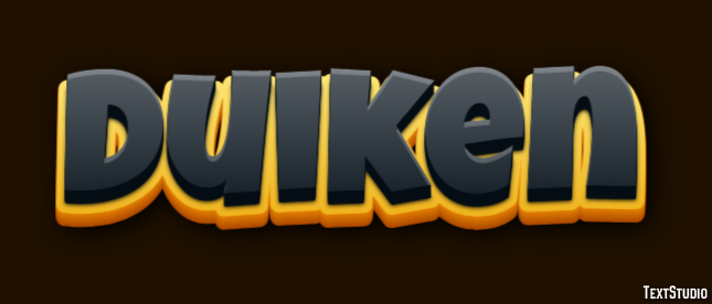 Duiken Effet de texte