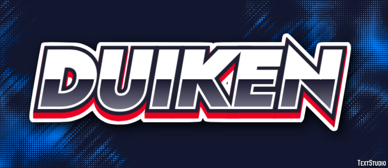 Duiken Text Effect