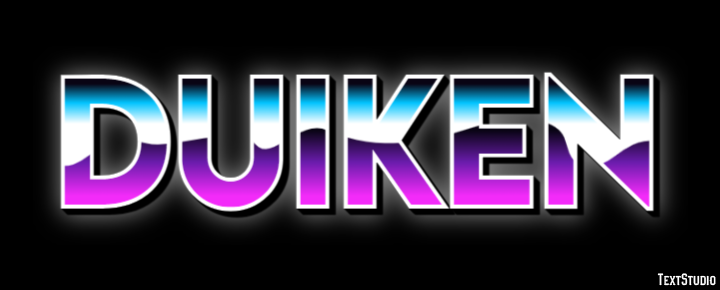 Duiken Effet de texte