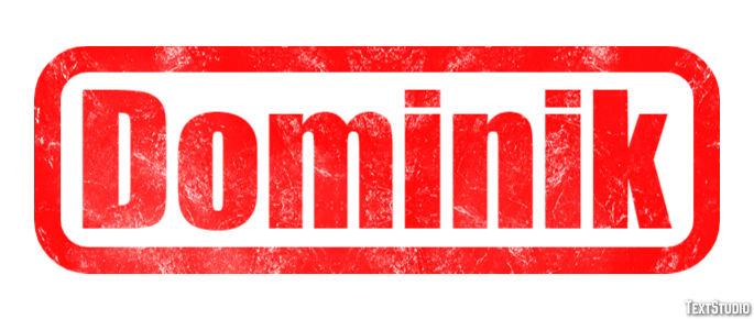 Dominik Efekt tekstowy