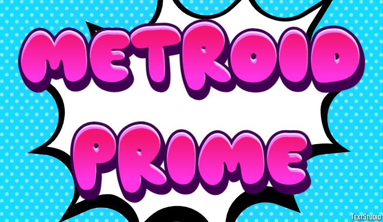 Metroid Prime Effetto testo