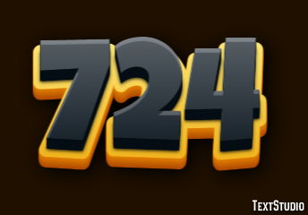 724 Text Effect