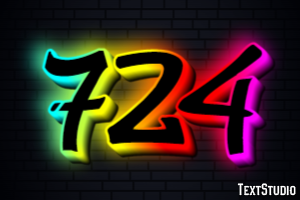 724 Text Effect