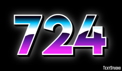 724 Text Effect