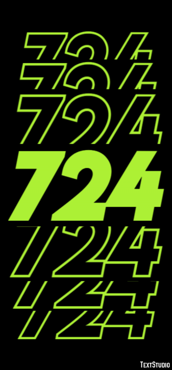 724 Text Effect
