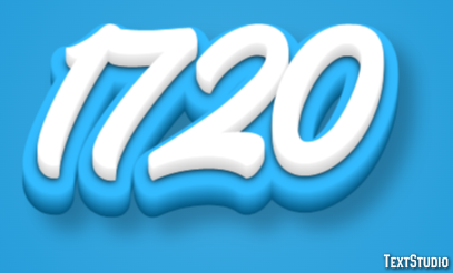 1720 Effetto testo