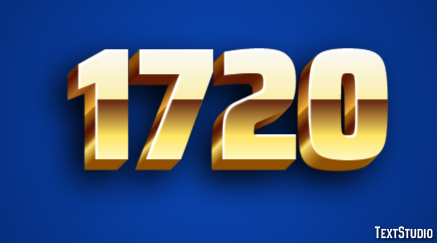 1720 Effetto testo