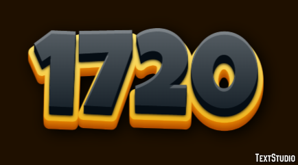 1720 Effetto testo