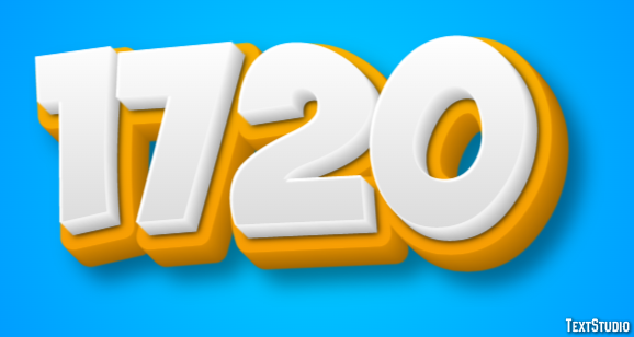 1720 Effetto testo