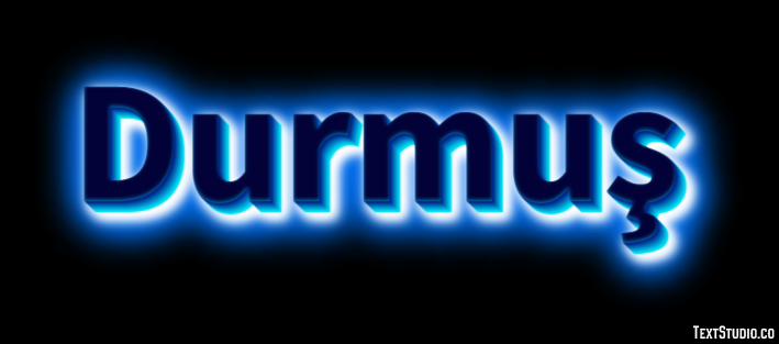 Durmuş Efecto de Texto