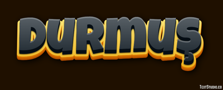 Durmuş Efecto de Texto