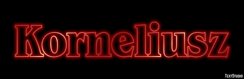 Korneliusz Text Effect