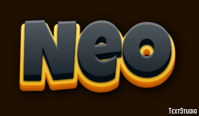 Neo Текстовый эффект