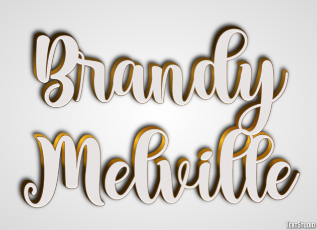 Brandy Melville Effetto testo