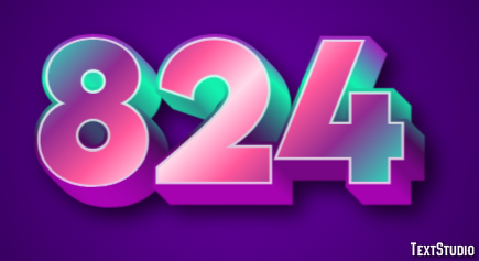 824 Text Effect