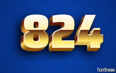 824 Text Effect
