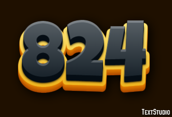 824 Text Effect