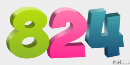 824 Text Effect