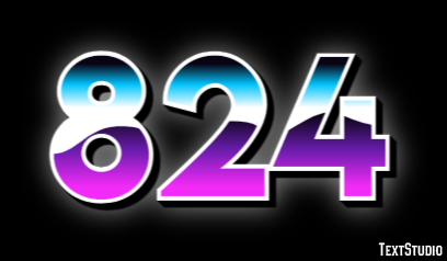 824 Text Effect