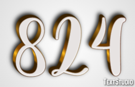 824 Text Effect