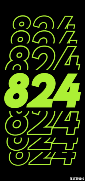 824 Text Effect
