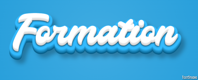 Formation Text Effect