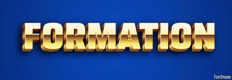 Formation Text Effect