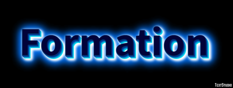 Formation Text Effect