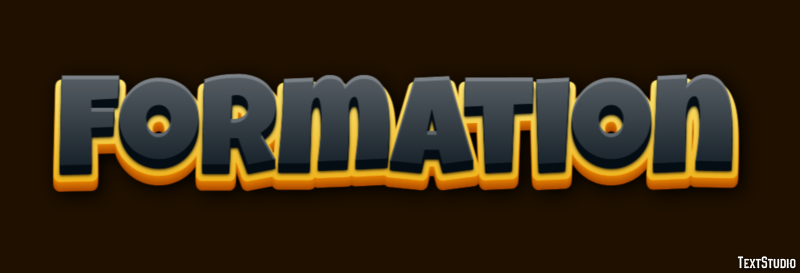 Formation Text Effect