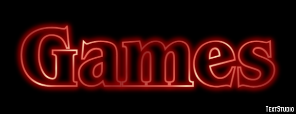 Games Texteffekt