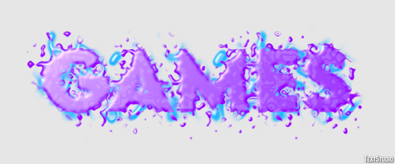Games Tekst Effect