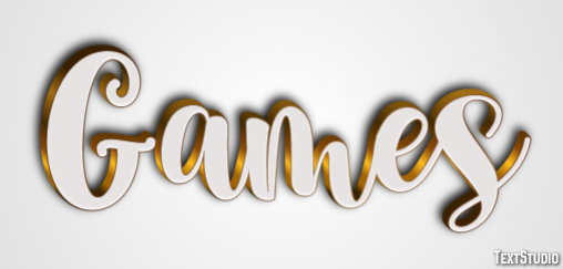 Games Text Effect