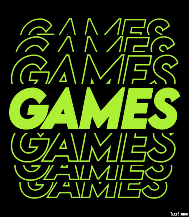 Games Tekst Effect