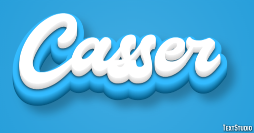 Casser Texteffekt