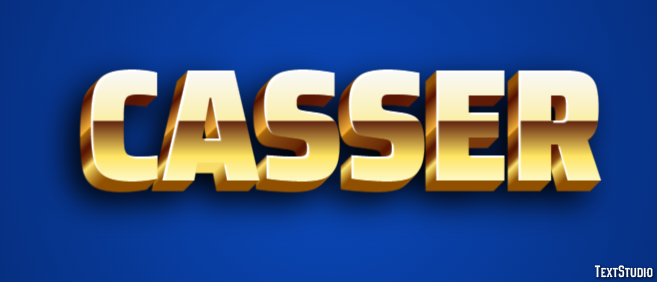 Casser Texteffekt