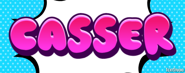 Casser Texteffekt
