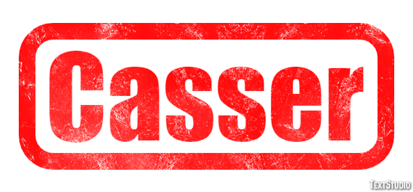 Casser Texteffekt