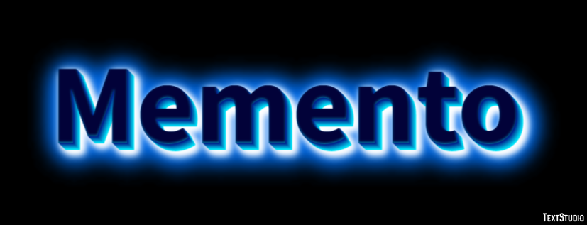 Memento Text Effect