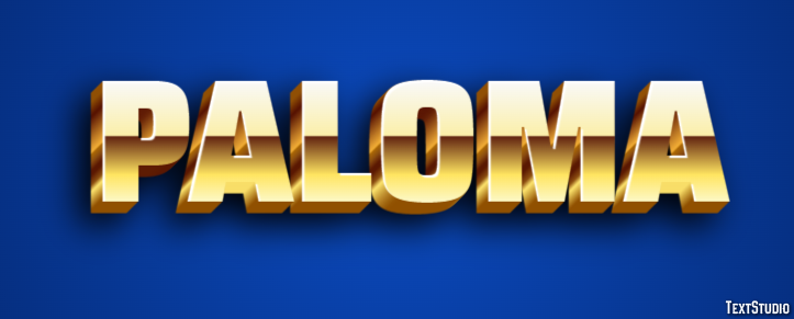 Paloma Efekt tekstowy
