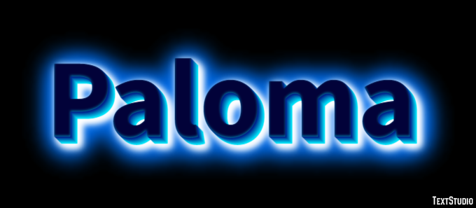 Paloma Efekt tekstowy