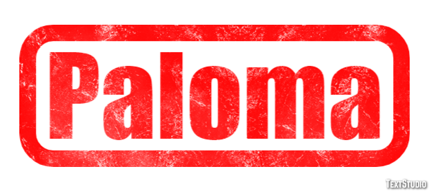 Paloma Efekt tekstowy