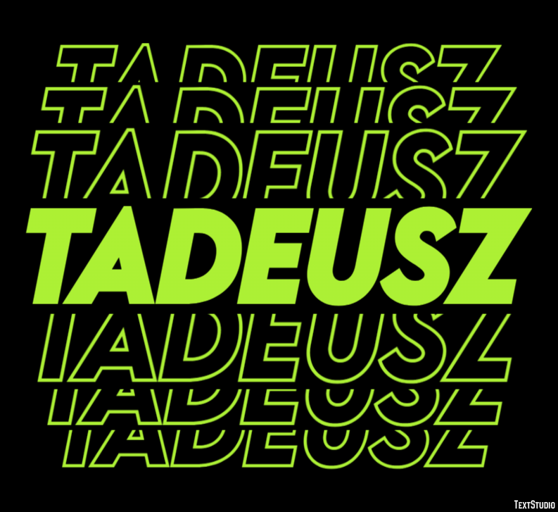Tadeusz Efekt tekstowy