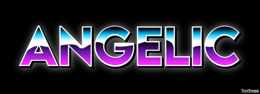 Angelic Text Effect