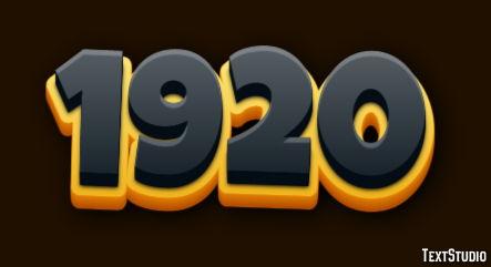 1920 Text Effect