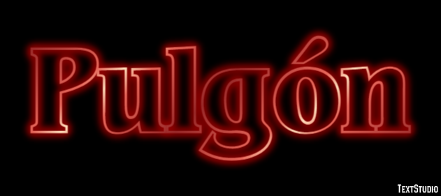 Pulgón Efecto de texto