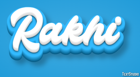 Rakhi Text Effect